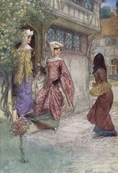 Illustration zu Die lustigen Weiber von Windsor